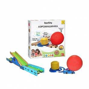 Игрушка конструктор из серии Смартивити – Аэромашинка (Smartivity, 36035)